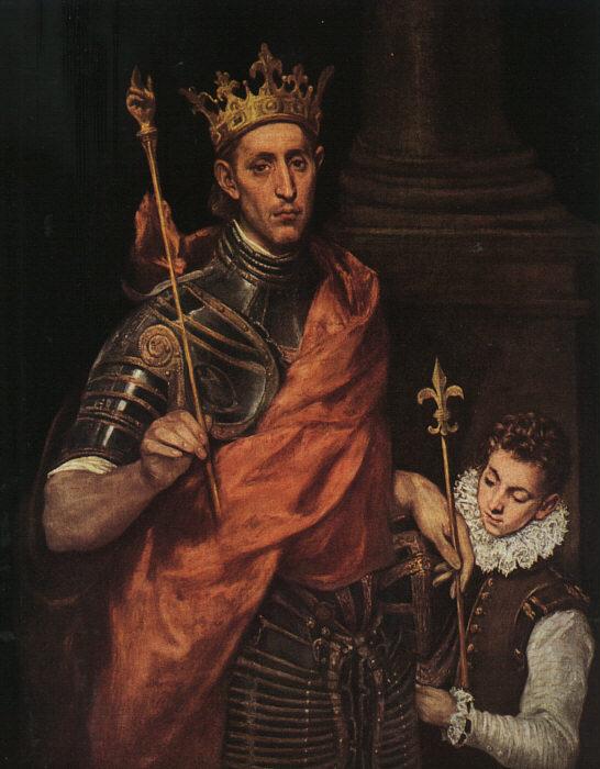 El Greco St. Louis France oil painting art